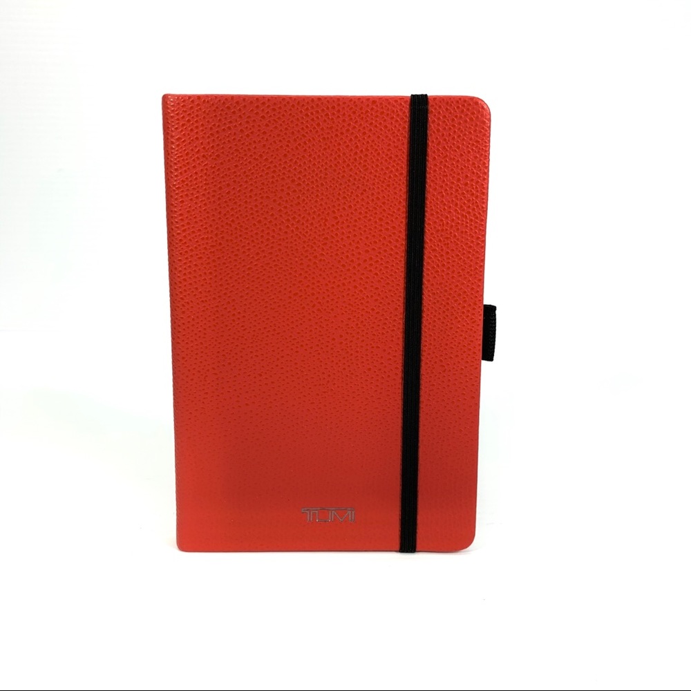 Tumi Province Red Leather Notebook